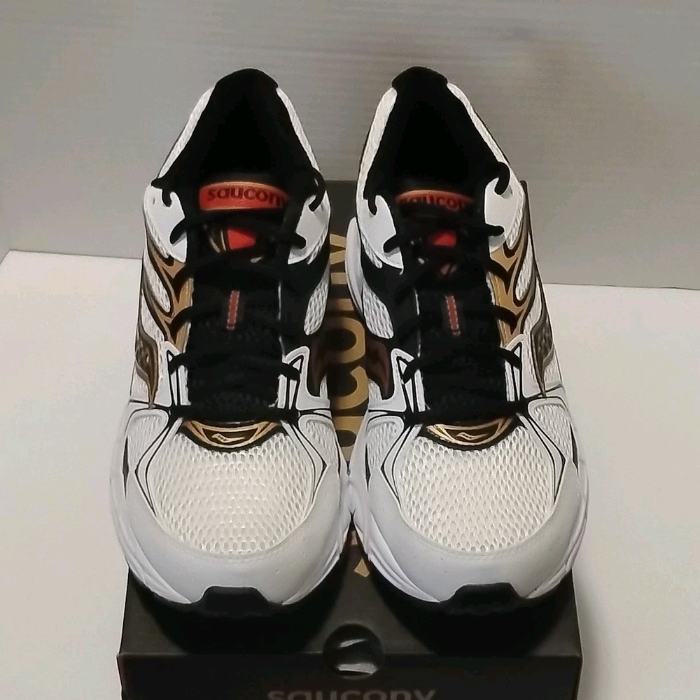 Saucony Ride Millennium "London" White/Black Low Top Running Sneakers S71053-1